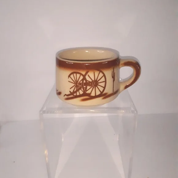 VINTAGE 40s Tepko Broken Wagon Wheel Luncheon Set - Picture 10 of 16